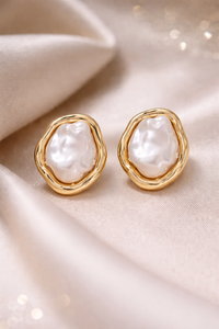 ORGANIC SHAPE EARRING