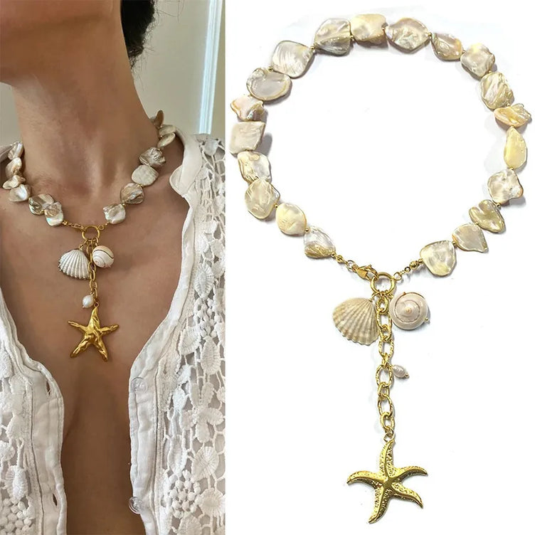 STARFISH 45 5CM NECKLACE