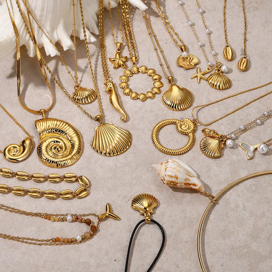 BEACH SIMPLE STYLE NECKLACE