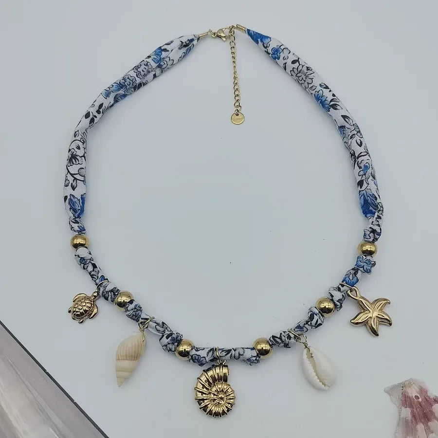 Marine summer necklace