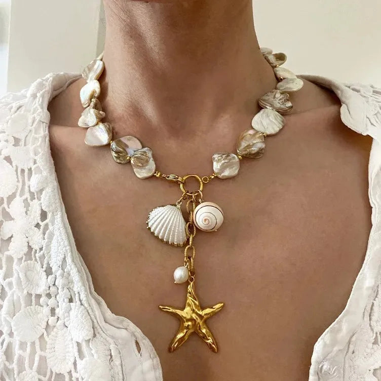 STARFISH 45 5CM NECKLACE