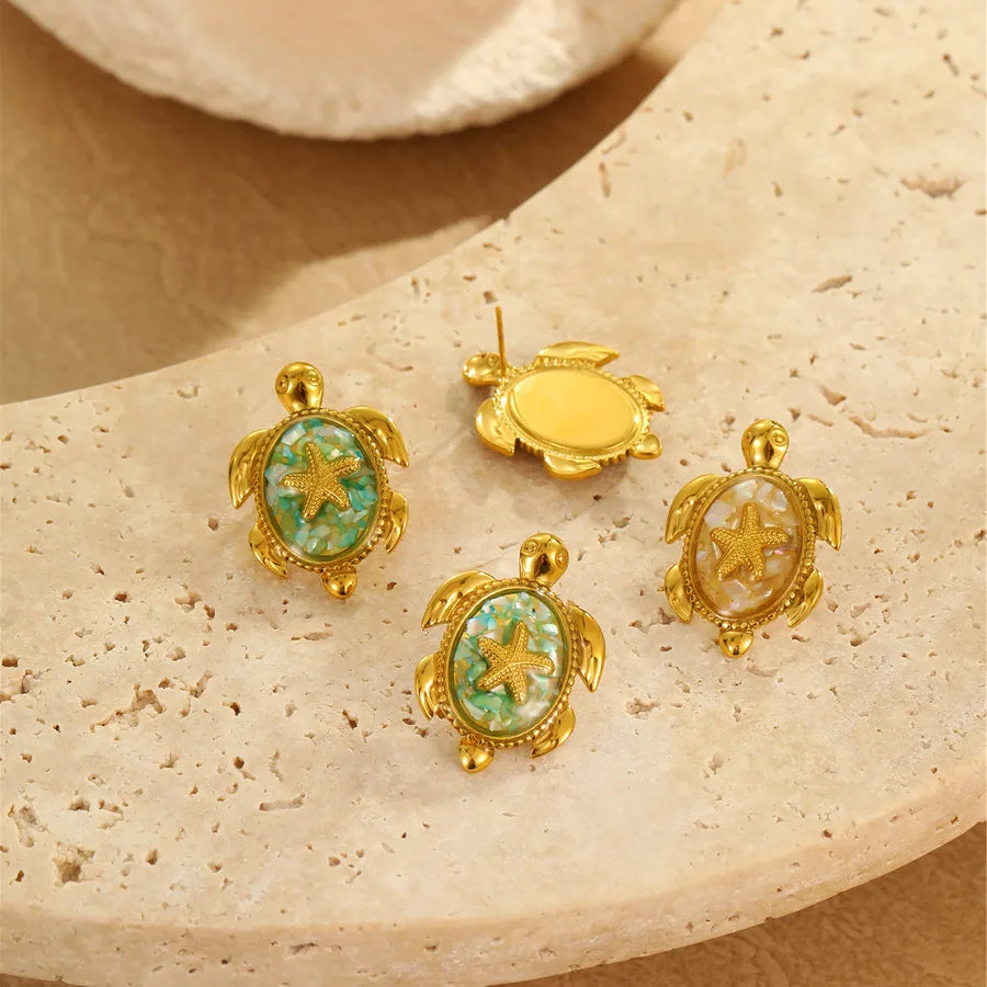 SEA TURTLE EARRING