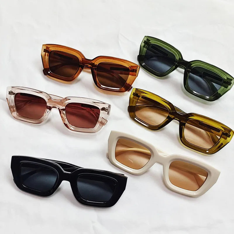 STYLISH THICK FRAME SUNGLASSES