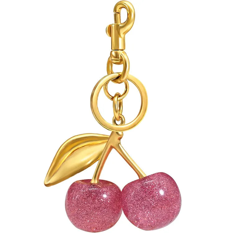 Gilding Pink Keychain