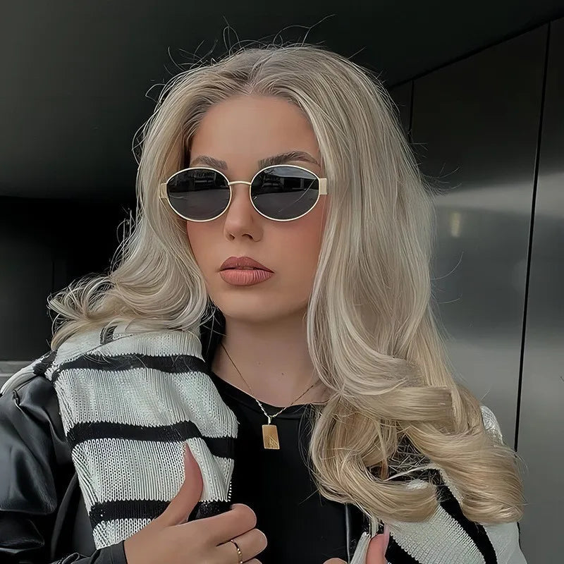 OVAL SHAPED SUNGLASSES